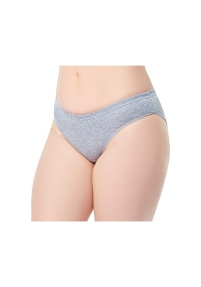 Kadın Düz Renkli Bikini Külot 6'lı Paket 001