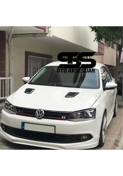 Volkswagen Jetta Mk6 Uyumlu Piano Black Kaput Üstü Havalandırma Izgarası