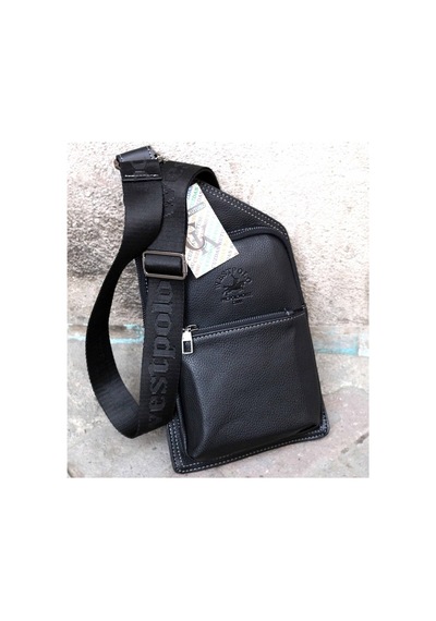 West Polo Yeni Sezon Çapraz Göğüs Ve Omuz Çantası Body Bag (461377561)-Siyah