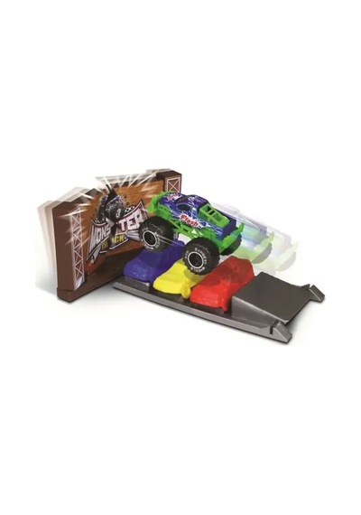 Express Wheels Die Cast Metal Araçlı Fırlatma Rampası