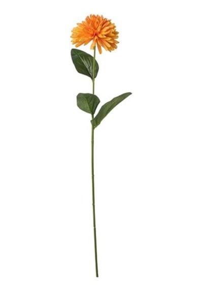 Ikea Smycka Yapay Çiçek, Turuncu, 55 Cm, Krizantem