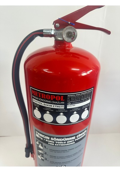12 Kg D Tozlu Mrtal Yangın Söndürme Cihazı