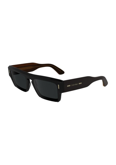 Calvin Klein Ck 24532s 001 54 Unisex Dikdörtgen Siyah Kemik Güneş Gözlüğü Siyah