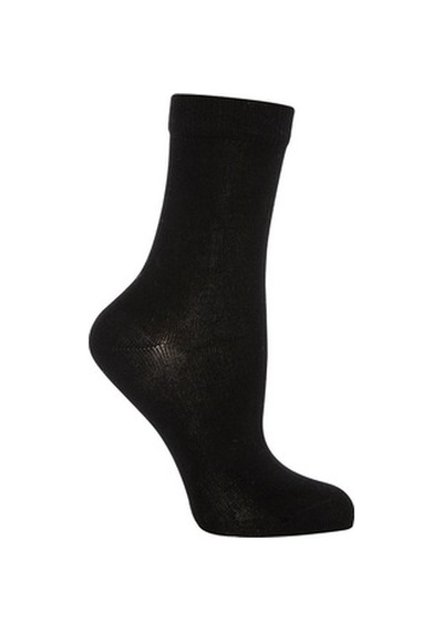 Thermoform Bambu Çocuk Çorap Siyah
