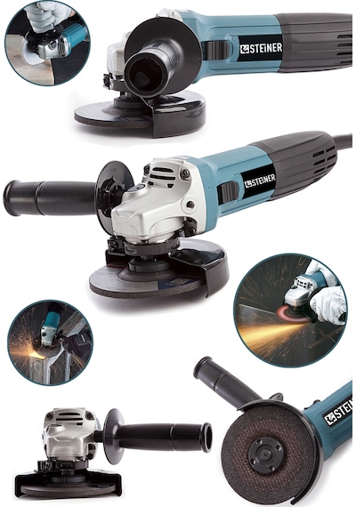 Steiner 2600 W 125 MM Metal Şanzıman Avuç İçi Taşlama Makinesi