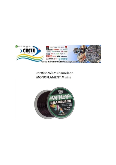 Monoflament Misina Wily Chameleon 600mt 0,30mm - Standart