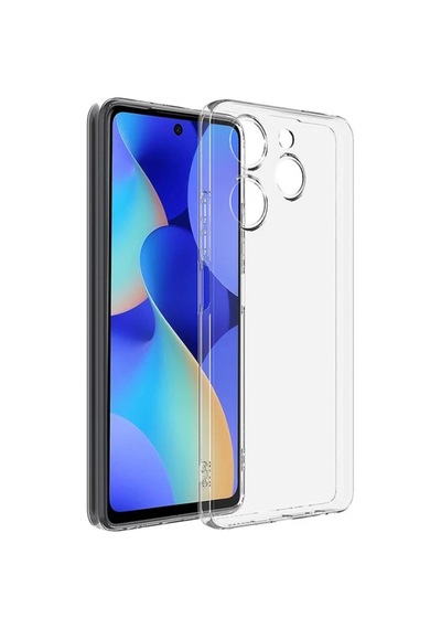 General Mobile Gm Era 50 İle Uyumlu Kılıf Şeffaf Kamera Korumalı Esnek Silikon Telefon Kılıfı Kapak