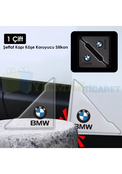 Bmw Logo Kapı Kenar Köşe Koruyucu Çarpma Çizilme Önleyici Bmw Logo Kapı Kenar Köşe Koruyucu Çarpma Çizilme Önleyici