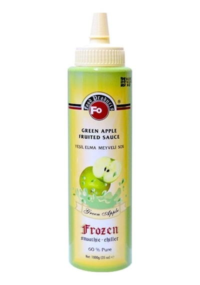 Yeşil Elma Meyveli Sos - Frozen 1 Kg Açık Bej