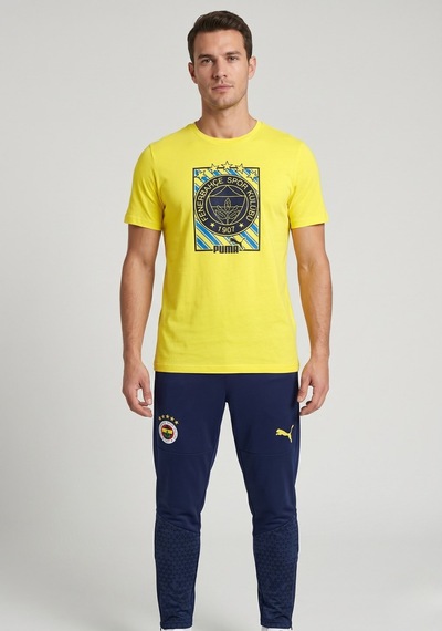 Fenerium Fenerbahçe Lisanslı Yetişkin Eşofman Takımı Sarı - Lacivert