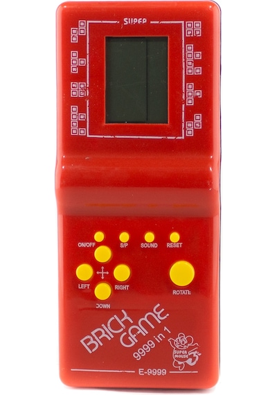 Nostaljik El Atarisi Tetris Kırmızı