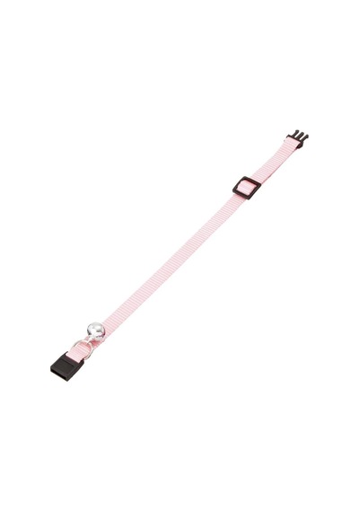 Evcil Haycan Boyun Tasması, Çıngıraklı, 30 Cm, Toz Pembe