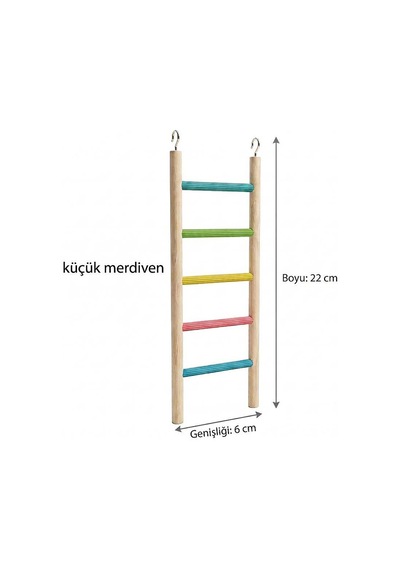 Küçük Merdiven Kuş Oyuncağı