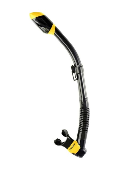 Cressi Supernova Dry Yetişkin Şnorkel Black-yellow Tek Renk