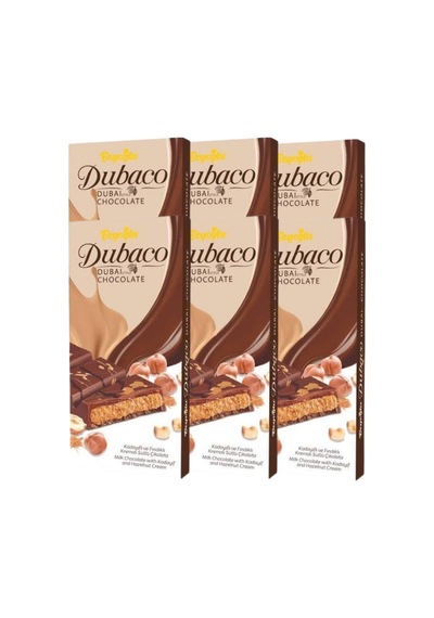 Chocolate Dubai Style Fındıklı 200gr X6