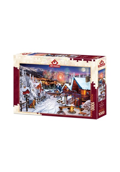 5183/art Kış Eğlencesi-1000 Parçalı. Educa Puzzle