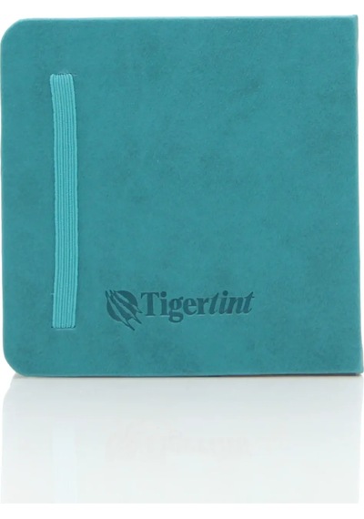 Tigertint Sert Kapak Eskiz Defteri 140 G 12x12 Cm 80 Yaprak Turkuaz 100140127