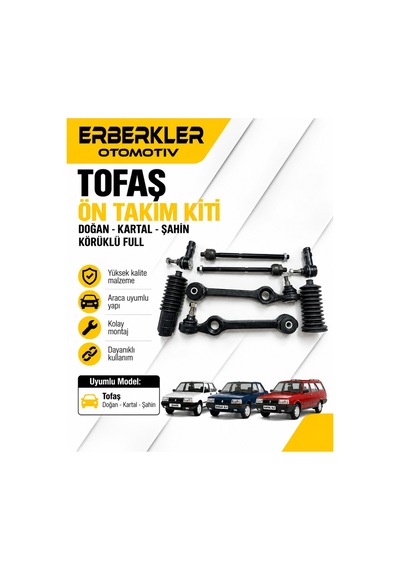 Ön Takım Kit Doğan Kartal Şahin Körüklü Full Mekanik - Erb1747