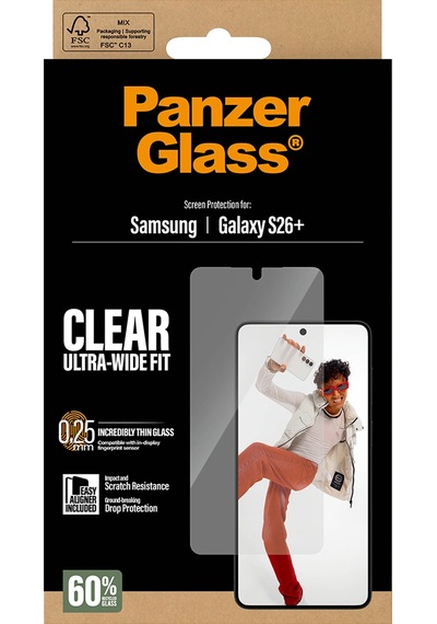 Panzerglass Samsung Uyumlu Galaxy S26 Plus / Uwf Hizalama Aparatlı Ekran Koruyucu