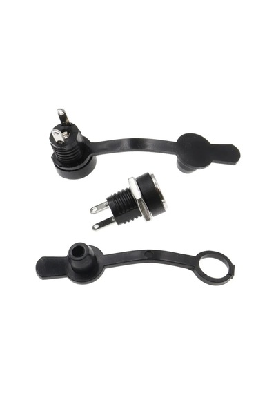 Ic-258b 2.1mm Dc Somunlu Korumalı Jak 8mm Diğer