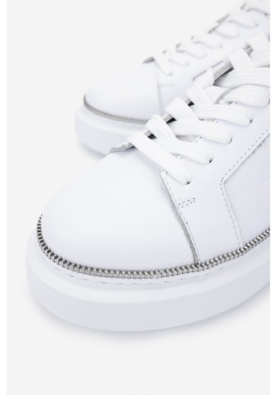 Valmenti Kadın Hakiki Deri Beyaz Sneakers & Spor Ayakkabı 1115 8026 Bn Ayk Y25 Beyaz Fltr Beyaz