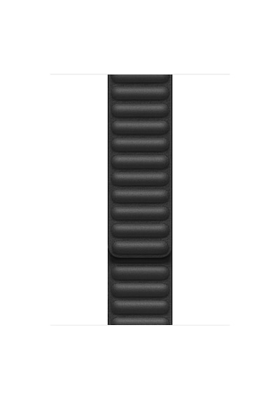 Microsonic Apple Uyumlu  Watch Series 9 45 MM Kordon Leather Link Band