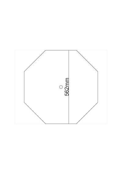 Motifpiyer Lamba Tavan Göbeği 53-8g-56cm-2 Adet