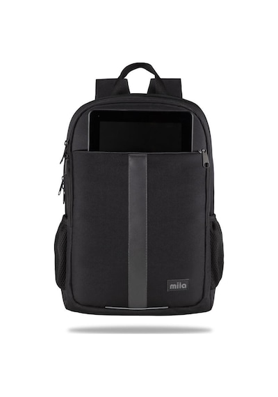 Classone 15.6'' Mila Serisi W600 - Apple Uyumlu MacBook ,mac Air Reflektörlü - Laptop Sırt Çantası - Siyah Siyah