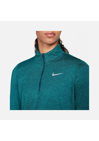 Nike Element 1/2-zip Dri-fit Running Long-sleeve Kadın Koşu Sweatshirt Cu3220-460 Mavi