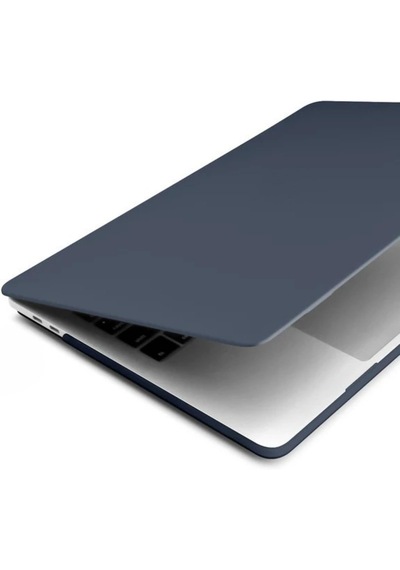 Arabulalaca Macbook Neo 13 Inç A3404 Model A18 Çip Uyumlu Mat Doku Koruma Kılıfı Alt Ve Üst Koruyucu Renk Siyah Mat Siyah