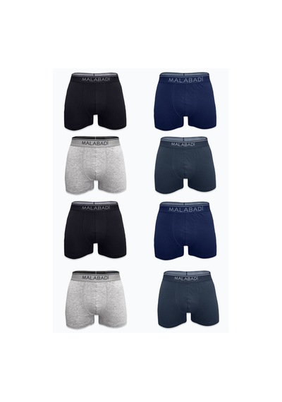 Malabadi Erkek Karma 8 Li Premium Collection Modal Boxer 8m252 Karma