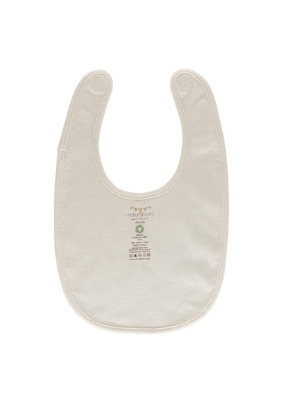 Naturaborn GOTS Organik Sertifikalı Bebek Mama Önlüğü Mavi