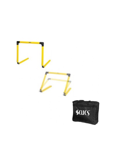 Delux Serisi Okul Koordinasyon Antrenman Scx-1 1232 Çoklu Ayarlanabilir Engel Çantalı Set6 Lı Çok Renkli
