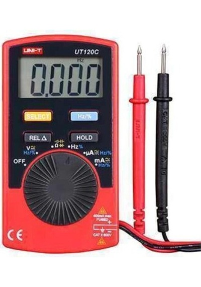Uni-t Ut 120c Cep Tipi Dijital Multimetre Ut 120c Cep Tipi Dijital