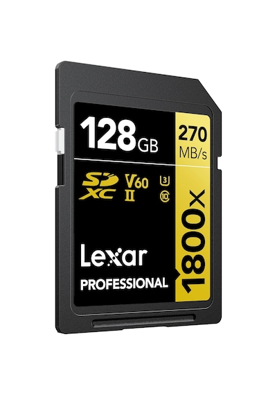 Prof 128gb 1800x Sdxc Uhs-ıı 270mb/s Read 180mb/s Write C10 V60 U3