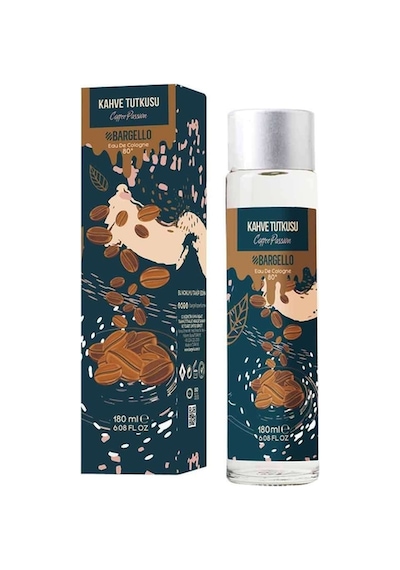 Kahve Tutkusu 180 Ml Cam Dökme Kapak Kolonya Edc