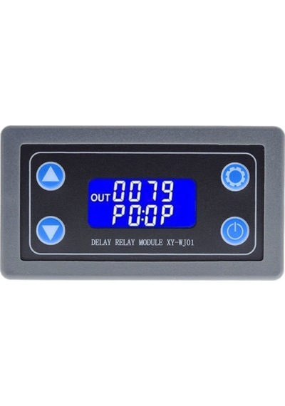Xy-Wj01 Zamanlayıcı Röle Modül Dc 6-30V 1000W Anahtar Panel Tip