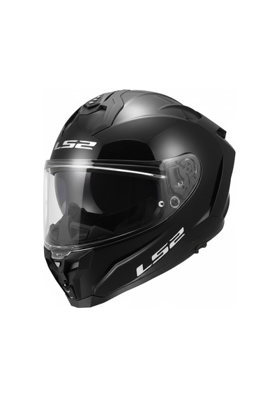 Ls2 Challenger 2 Siyah Kask Parlak Siyah
