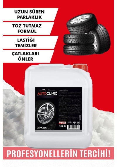 Auto Clinic 20 Kg Lastik Parlatıcı