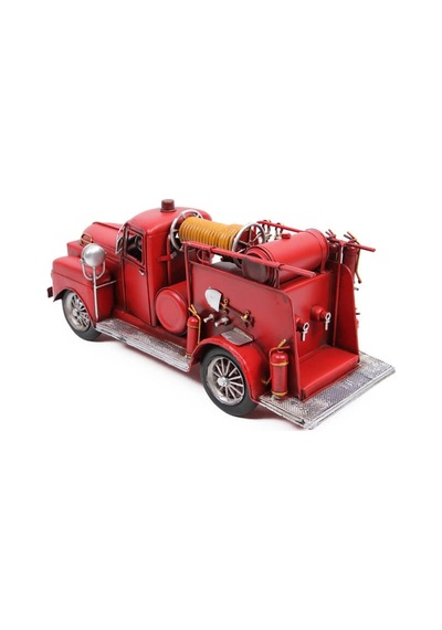 Dekoratif Metal İtfaiye Arabası 41Cm 0510Zj-1032
