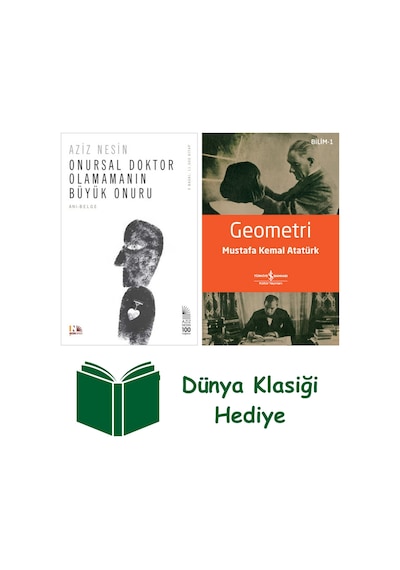 Onursal Doktor Olamamanın Büyük Onuru + Geometri + Dünya Klasiği Hediye