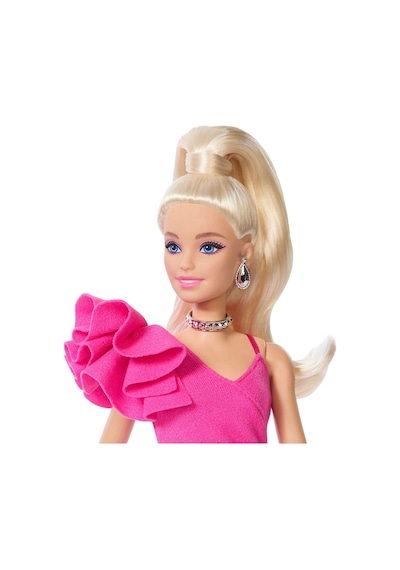 Jjn73 Barbie Deluxe Style - Pembe Parlak Elbise