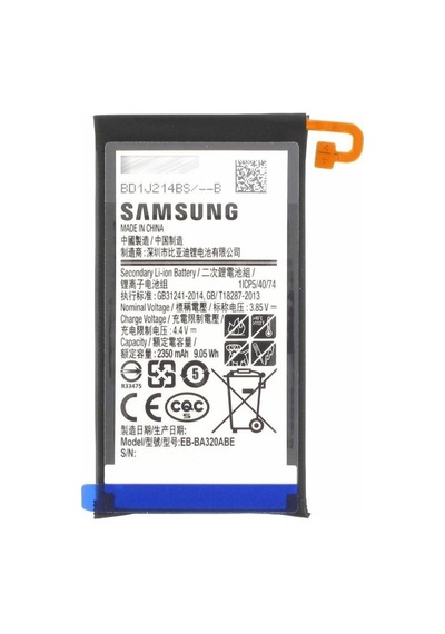 Samsung Uyumlu Galaxy A3 2017 Sm-A320 Eb-Ba320Abe Batarya Pil 2350Mah