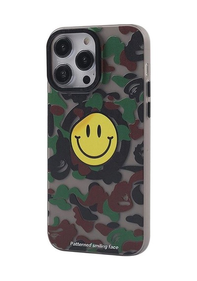Apple İphone 12 Pro Max Kılıf Apollo Magneticsafe Desenli Kapak - Apollo Siyah