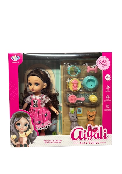 Aiyali Bebek- Pet Shop Aksesuarlı 16cm 001