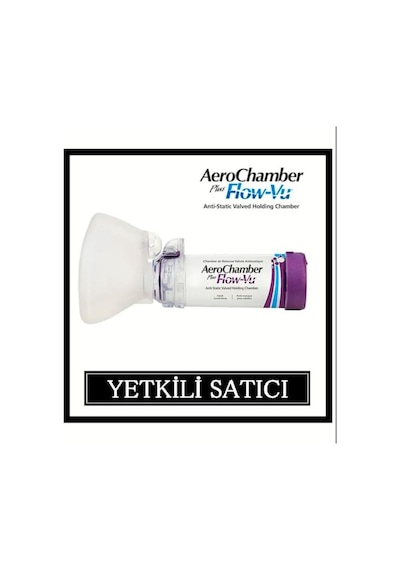 MOR Aerochamber Küçük Erişkin İnhalatör -FlowVu- 5-15 Yaş