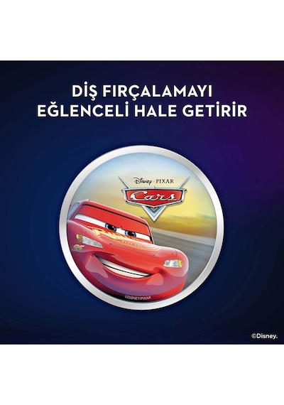 Oral-B D100 Vitality Cars Özel Seri Çocuklar İçin Şarj Edilebilir Diş Fırçası