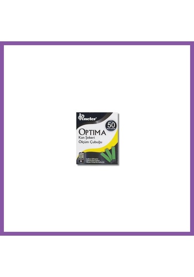 Bezos Optima Şeker Ölçüm Stripi Bzoshb