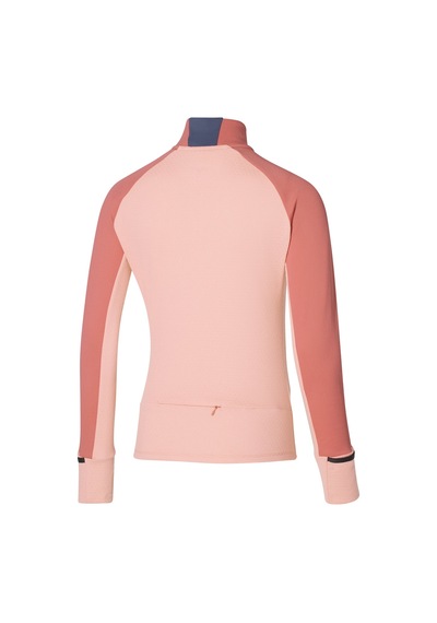 Mizuno Warmalite Kadın Yarım Fermuarlı Sweatshirt Pembe