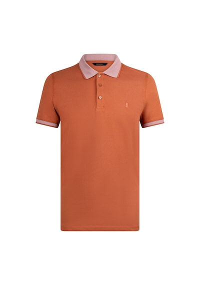 Hatemoğlu Kiremit Regular Fit 100% Pamuklu Polo Yaka Tişört 1999780 Tarçın-01